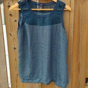 PRETTY GAP BLOUSE GEOMETRIC Medium Ladies Blouse